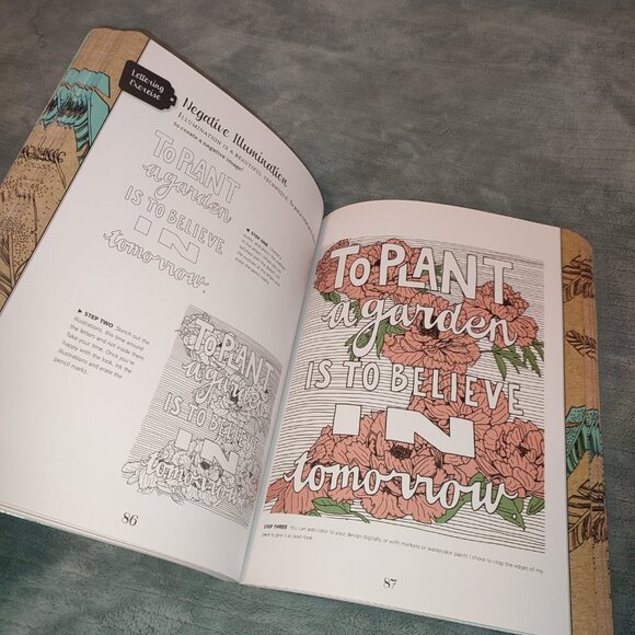 Book Large Format Calligraphy Creative Lettering and Beyond Luxury Crafting - Picture 12 of 16